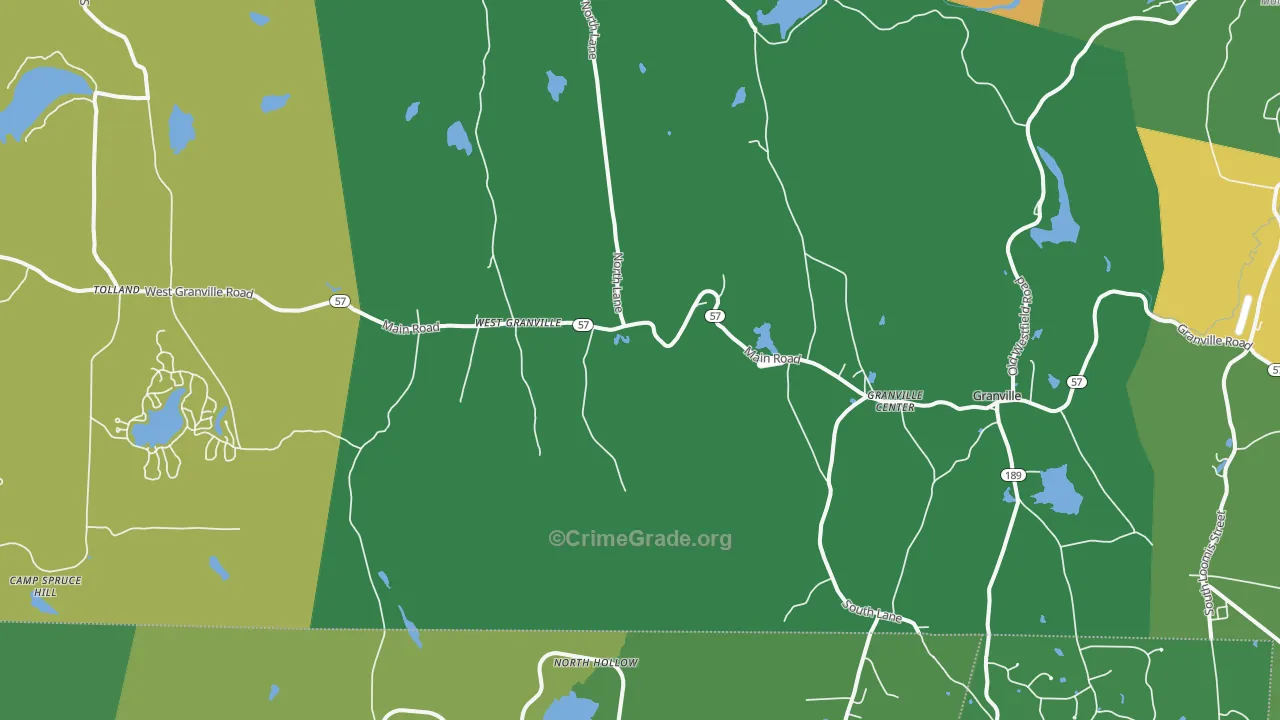 01034, MA Map of Theft Rates