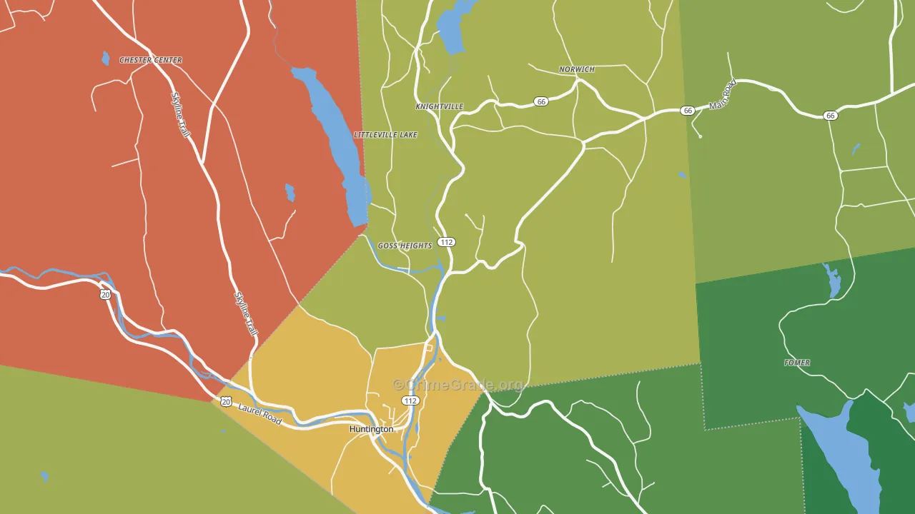 01050, MA Map of Theft Rates