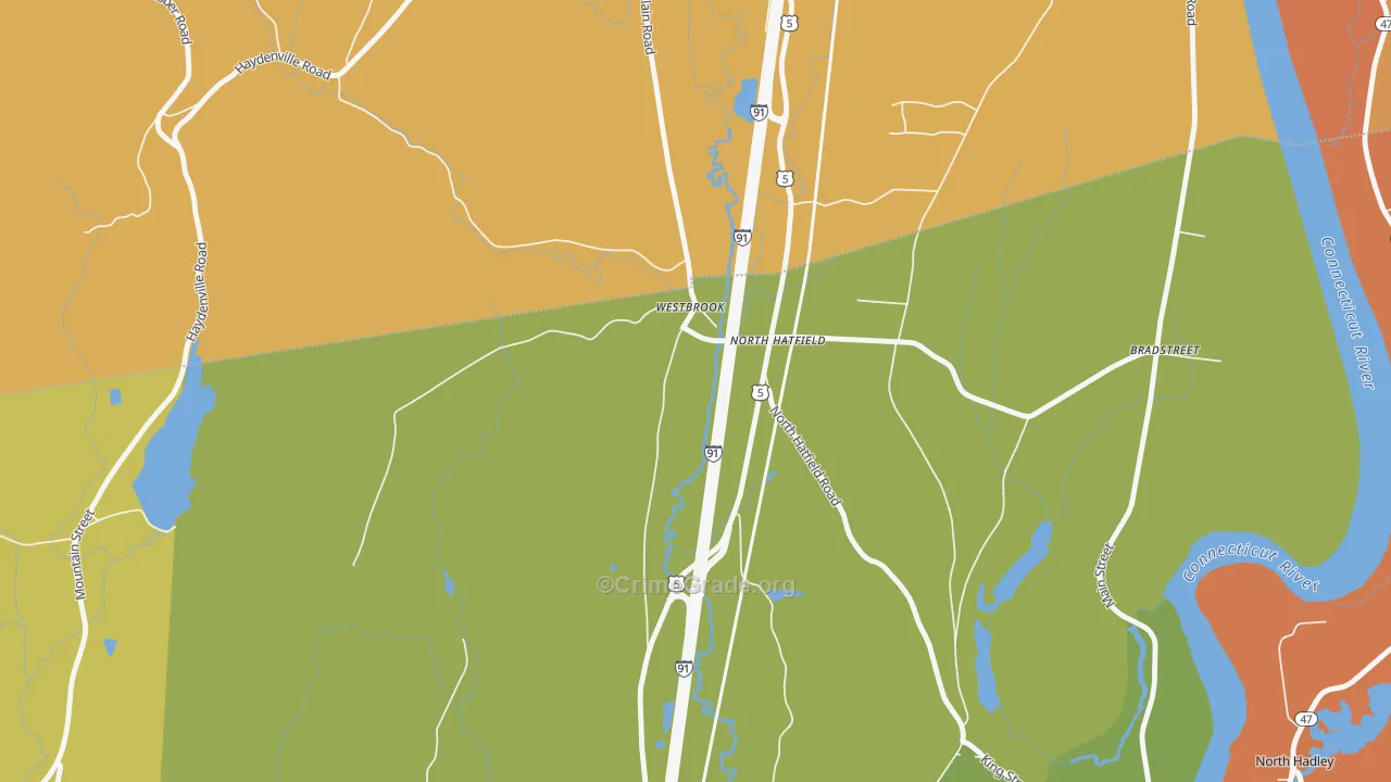 01066, MA Map of Theft Rates