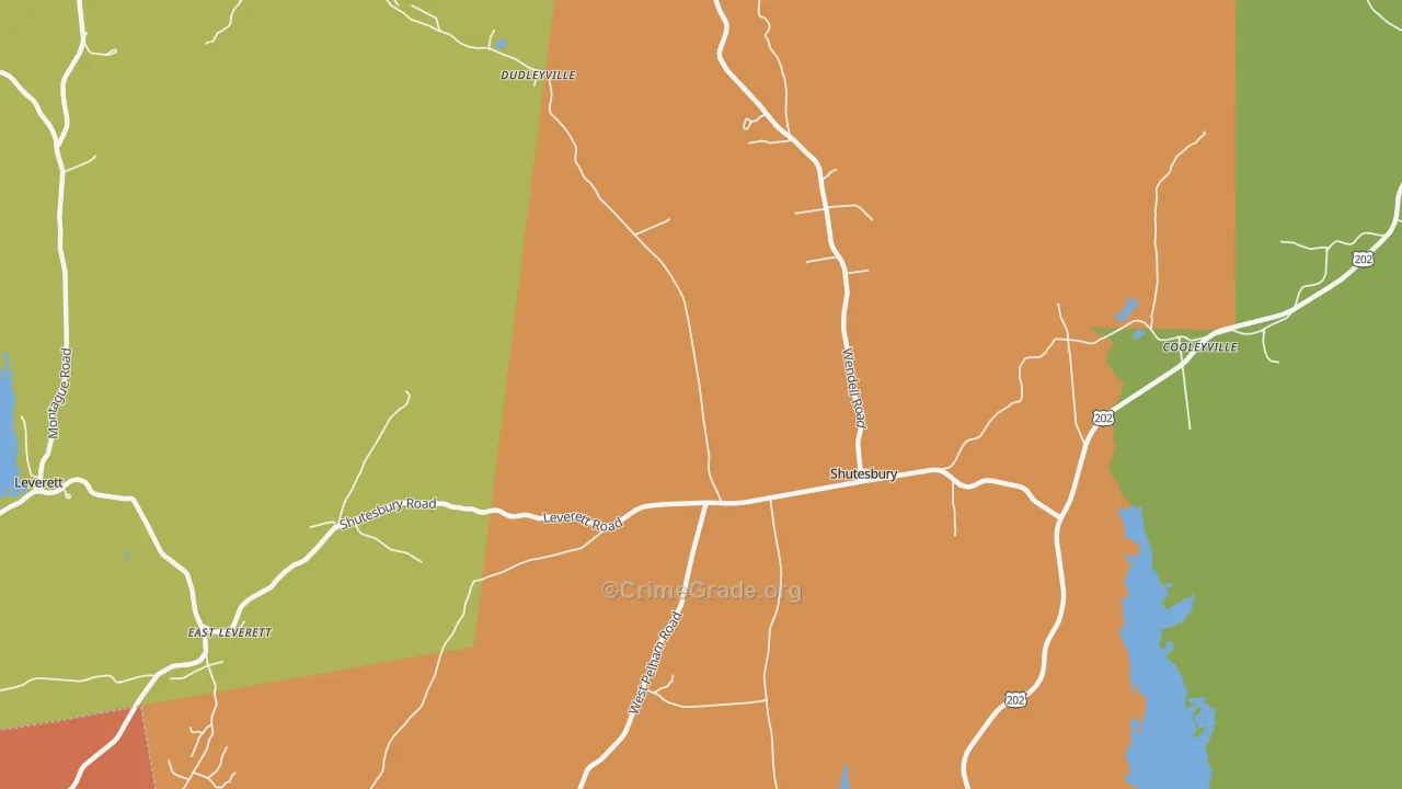 01072, MA Map of Theft Rates