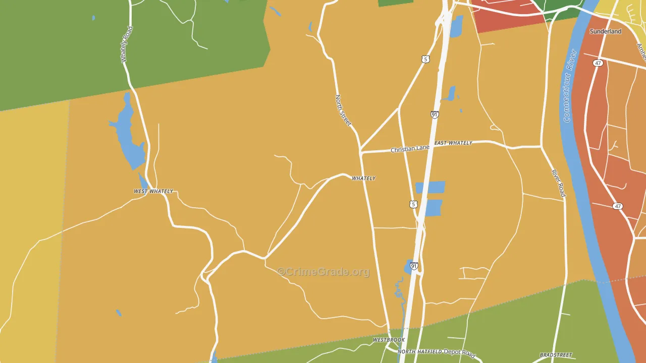 01093, MA Map of Theft Rates
