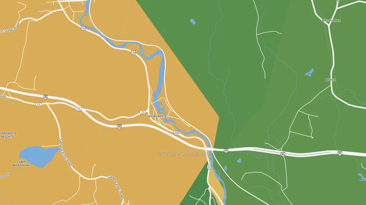 01097, MA Map of Theft Rates