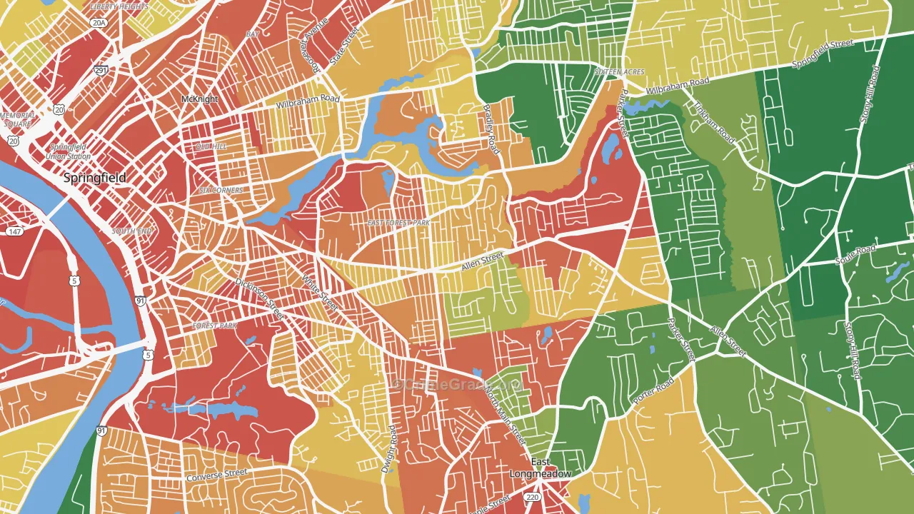 01118, MA Map of Theft Rates