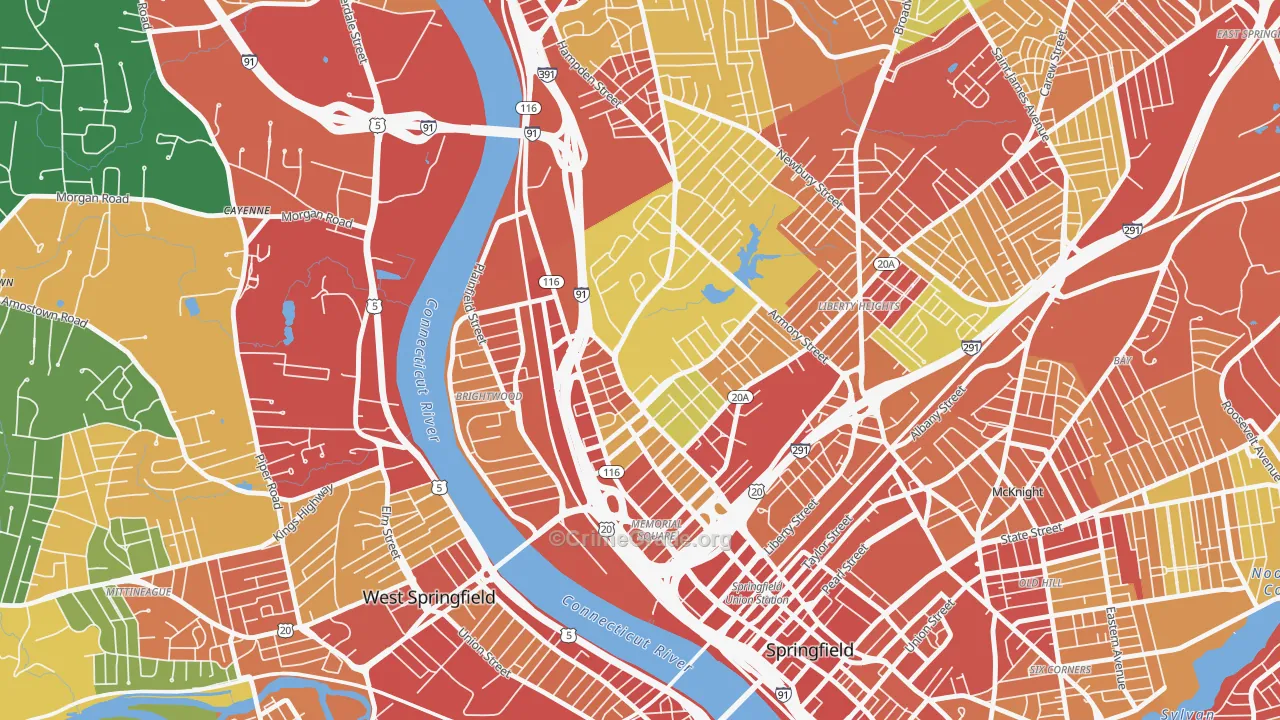 01199, MA Map of Theft Rates