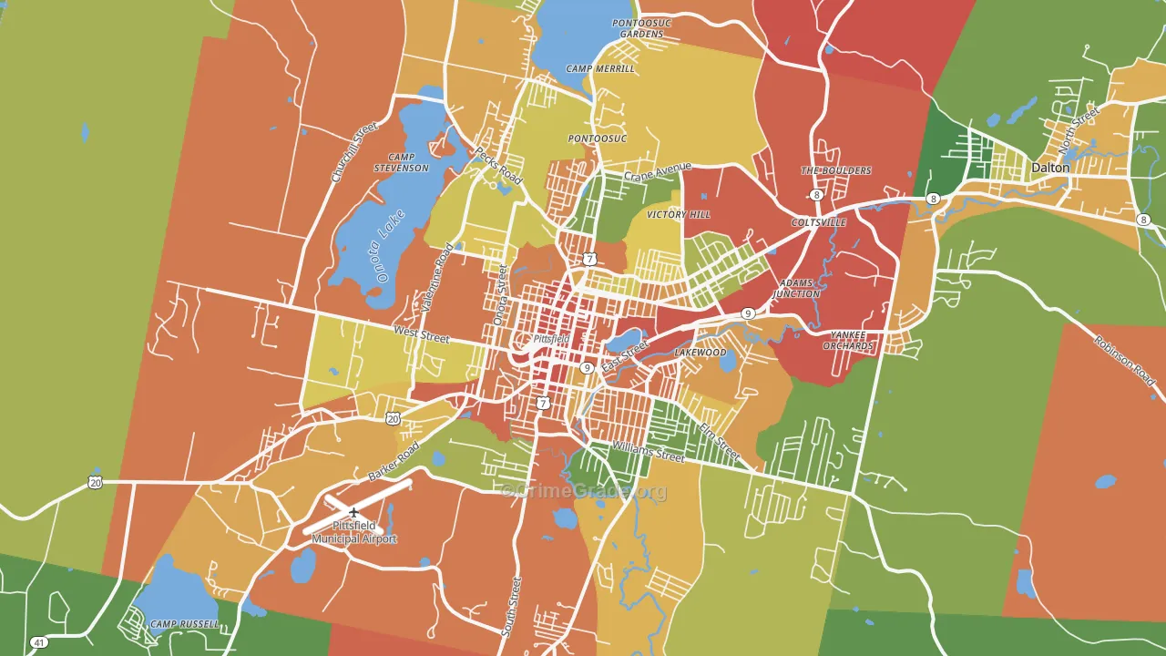 01201, MA Map of Theft Rates