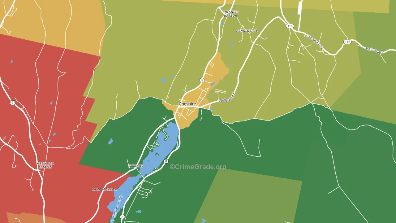 01225, MA Map of Theft Rates