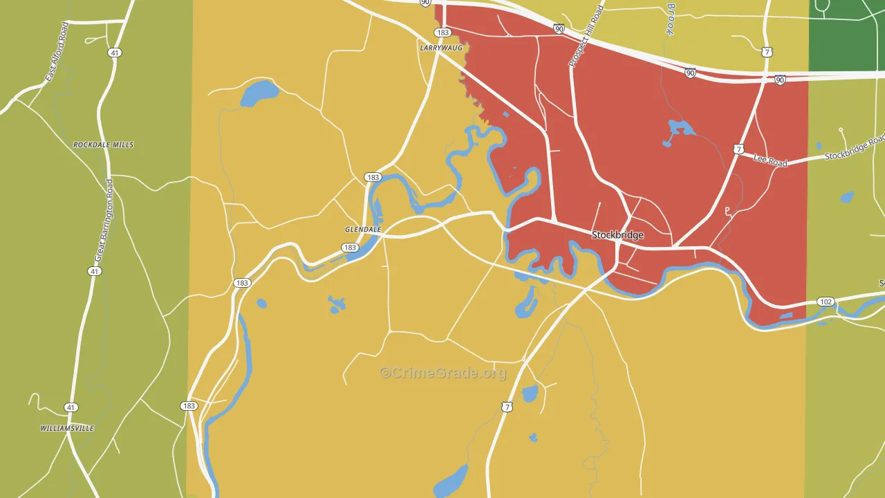 01229, MA Map of Theft Rates