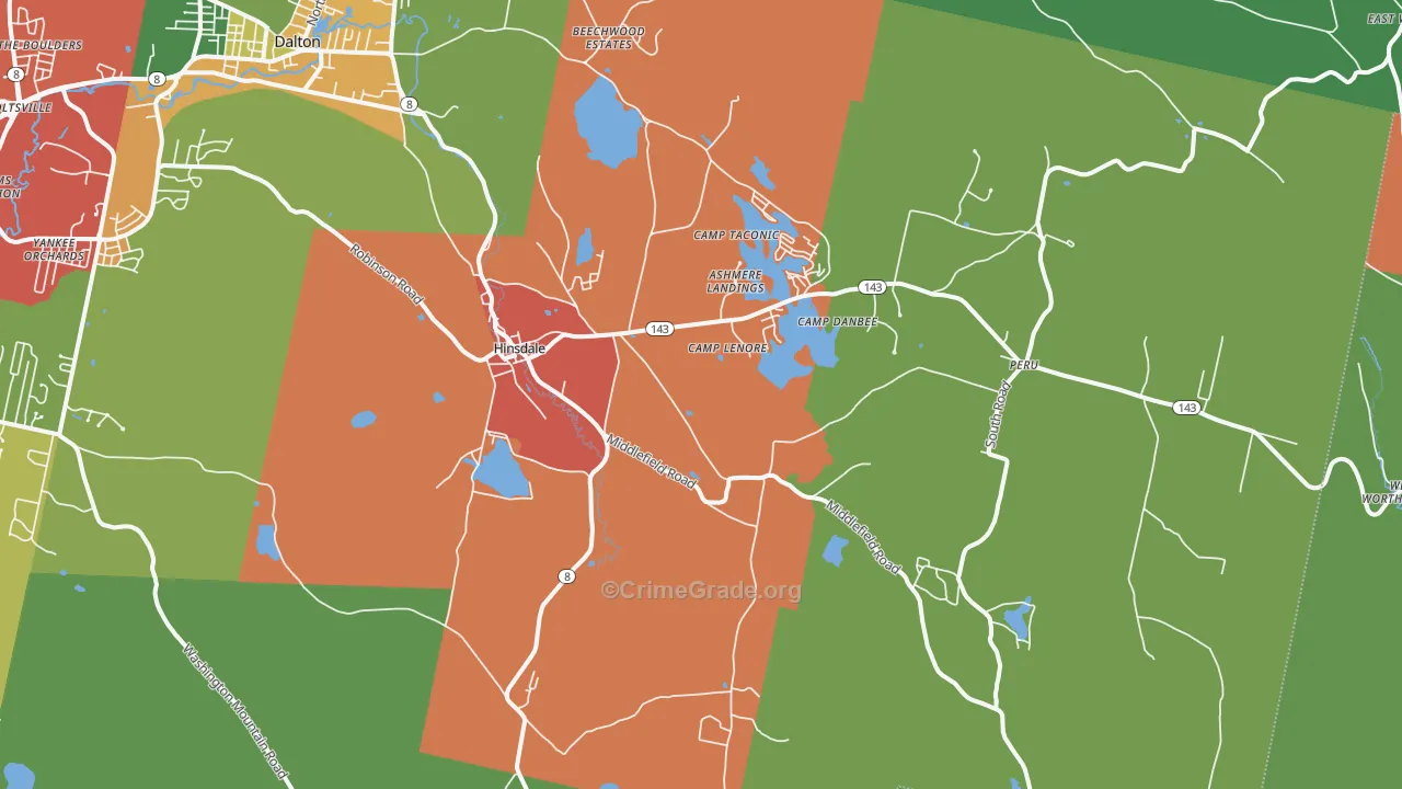 01235, MA Map of Theft Rates