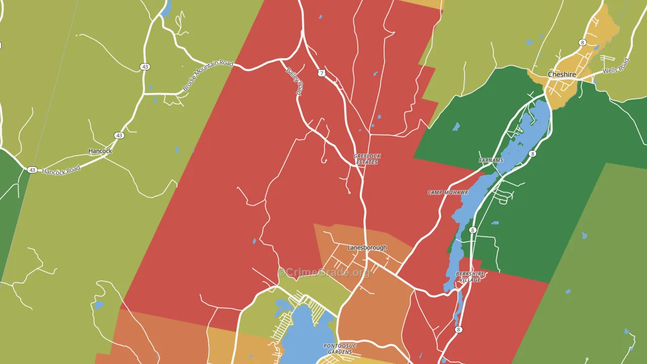 01237, MA Map of Theft Rates