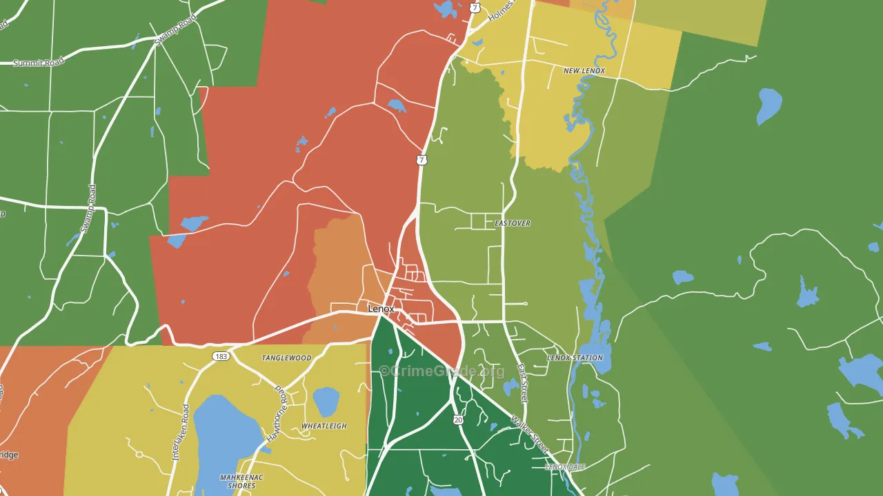 01240, MA Map of Theft Rates