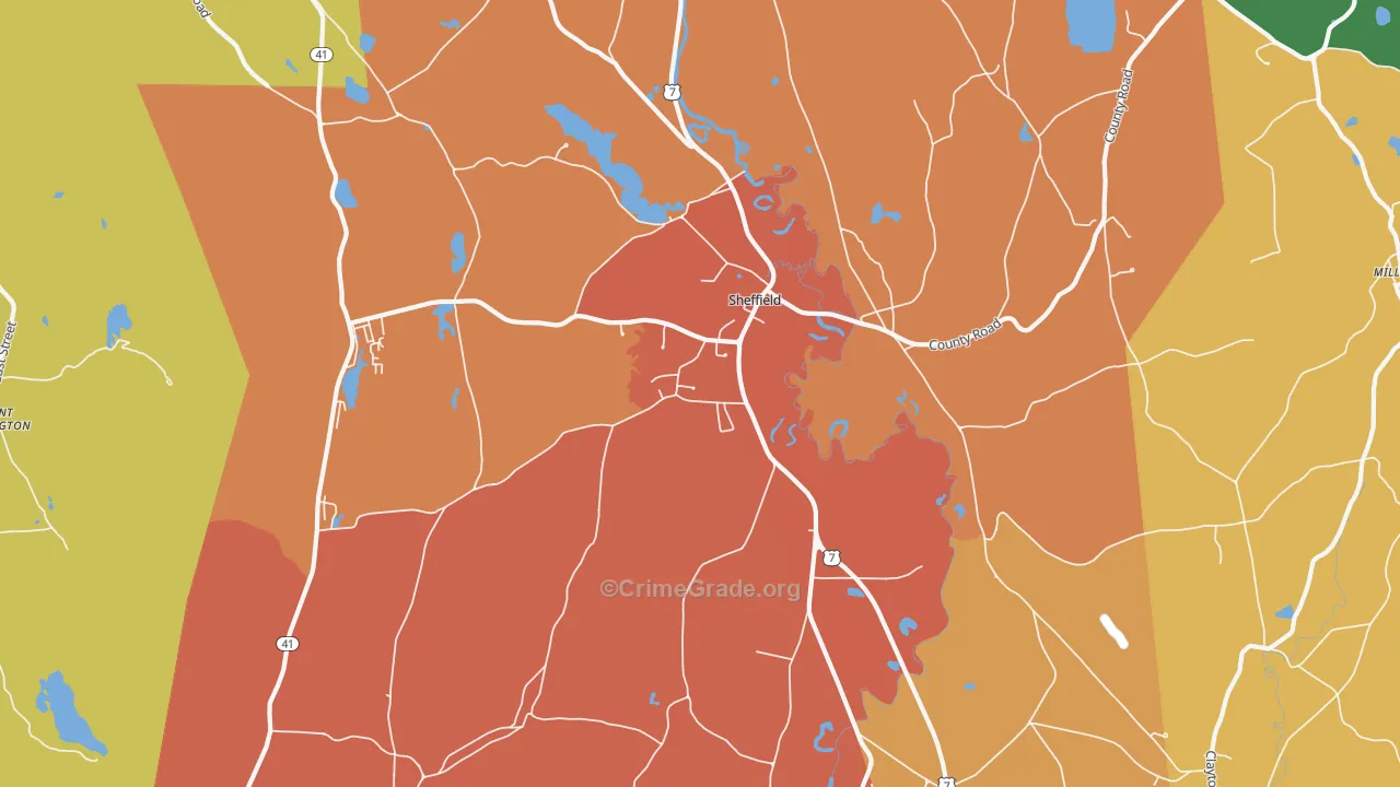 01257, MA Map of Theft Rates