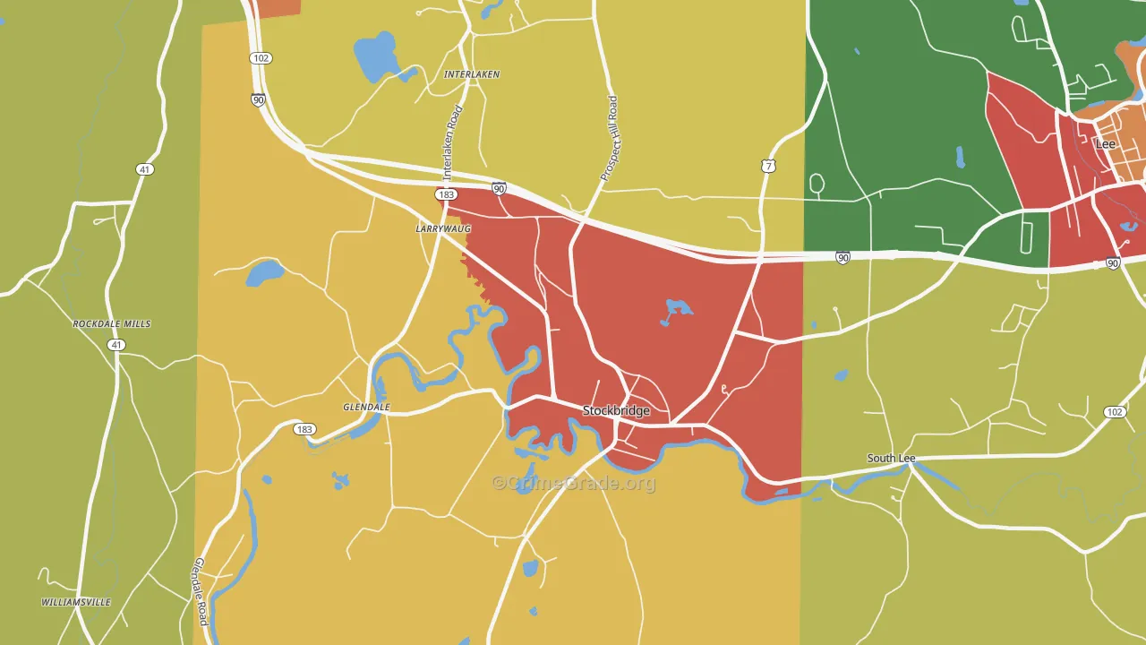 01262, MA Map of Theft Rates