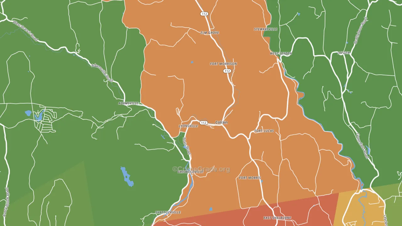 01340, MA Map of Theft Rates