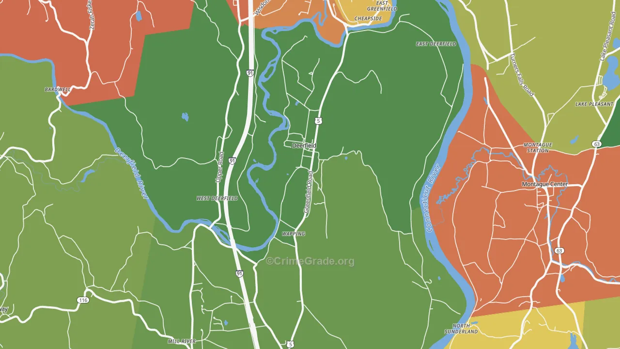 01342, MA Map of Theft Rates
