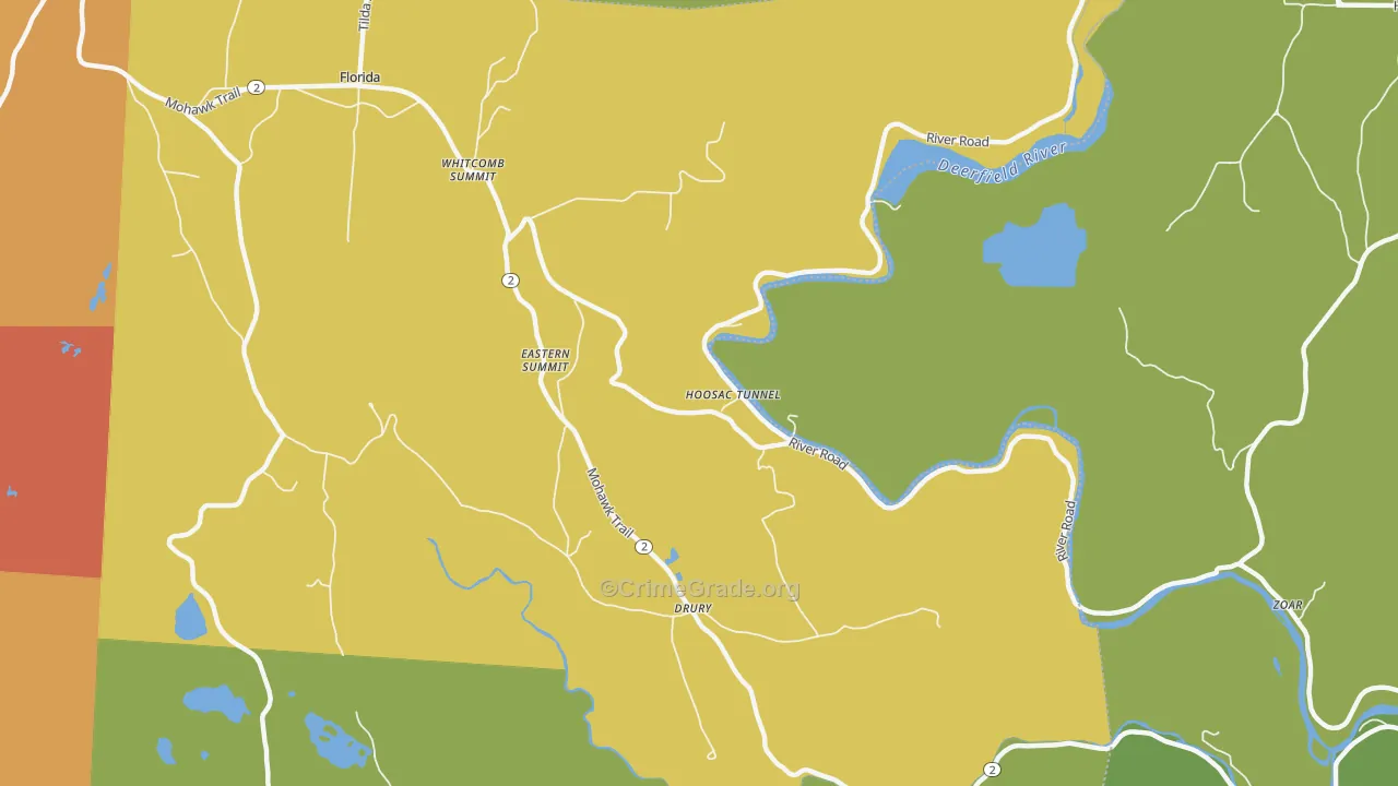 01343, MA Map of Theft Rates