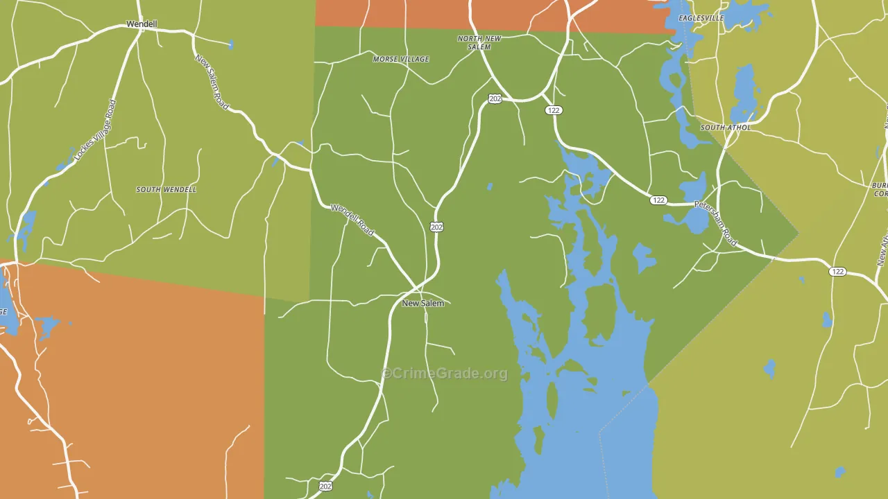 01355, MA Map of Theft Rates