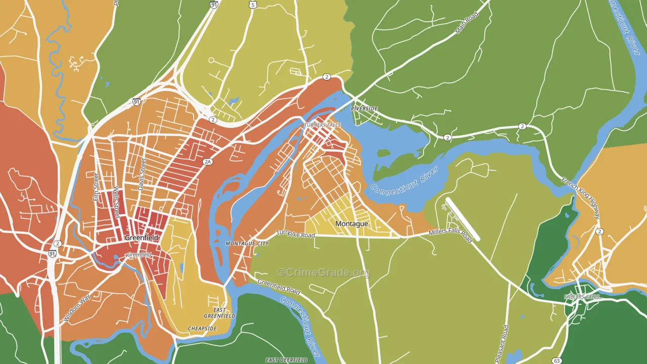 01376, MA Map of Theft Rates