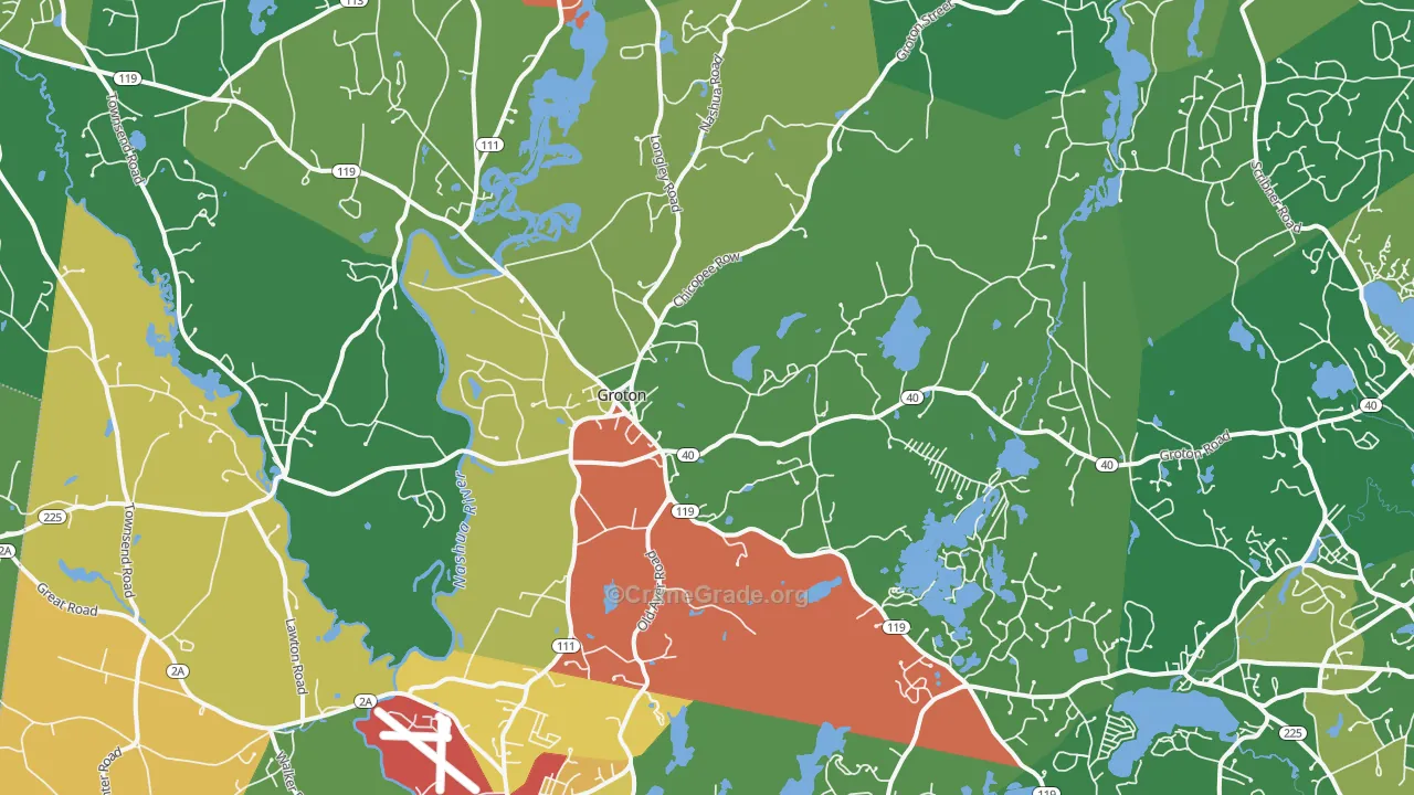 01450, MA Map of Theft Rates