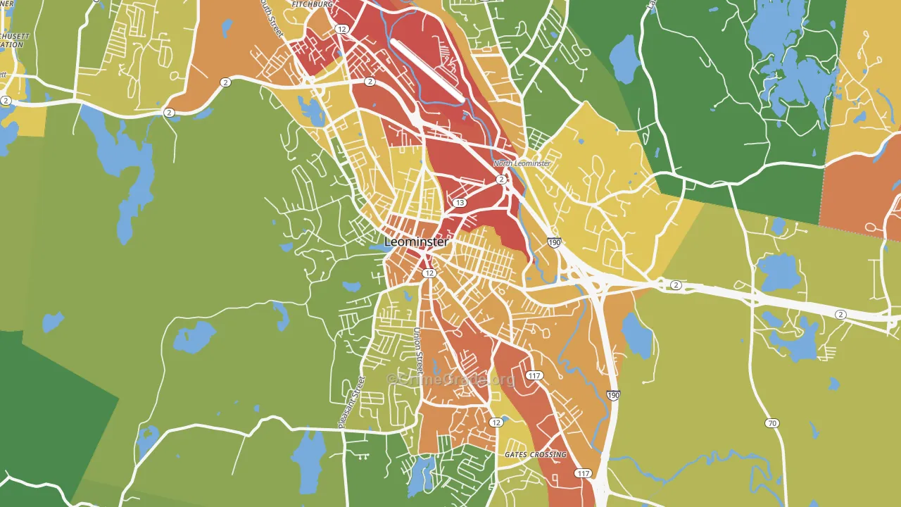 01453, MA Map of Theft Rates