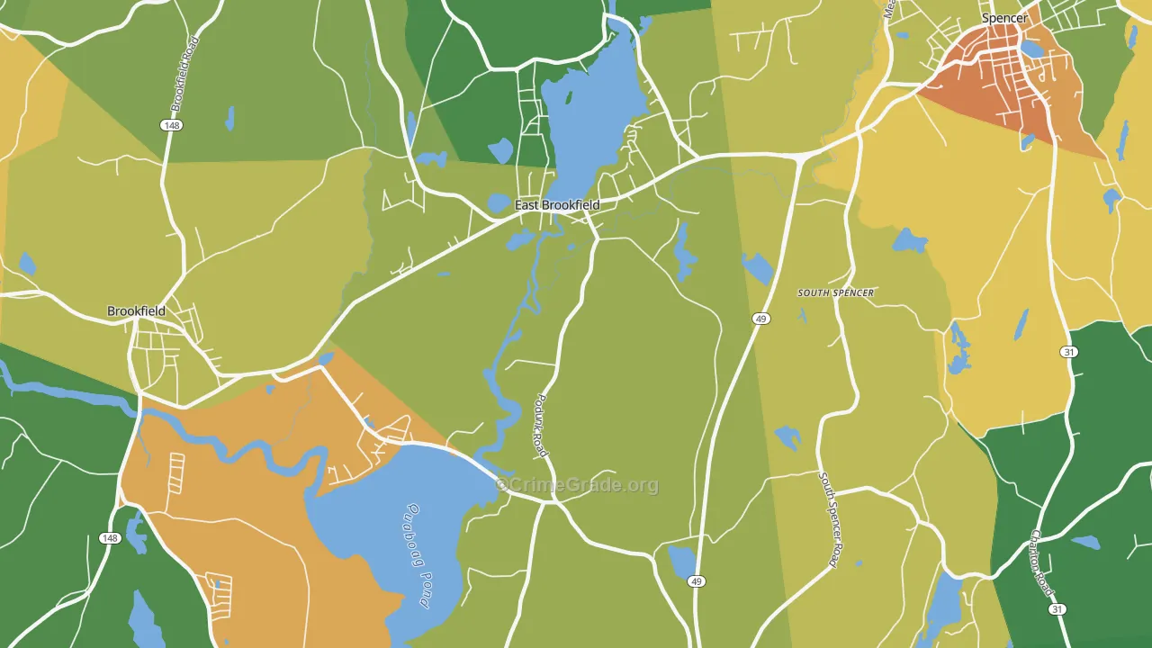 01515, MA Map of Theft Rates