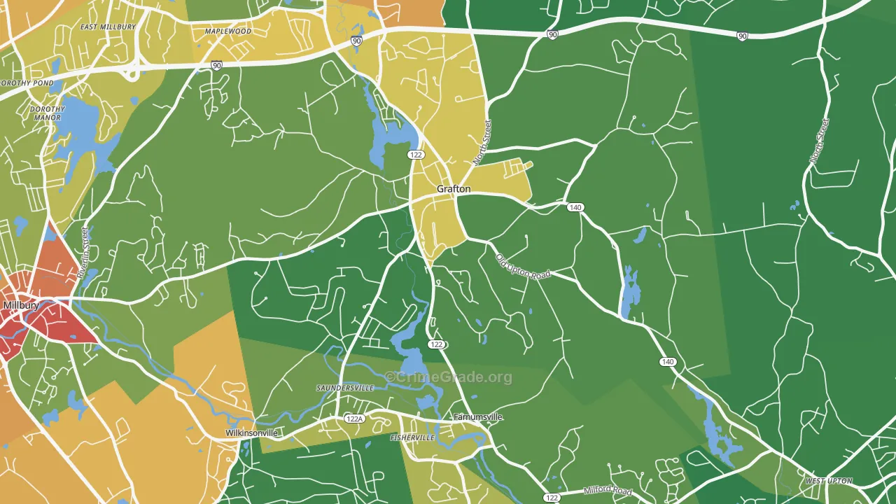 01519, MA Map of Theft Rates