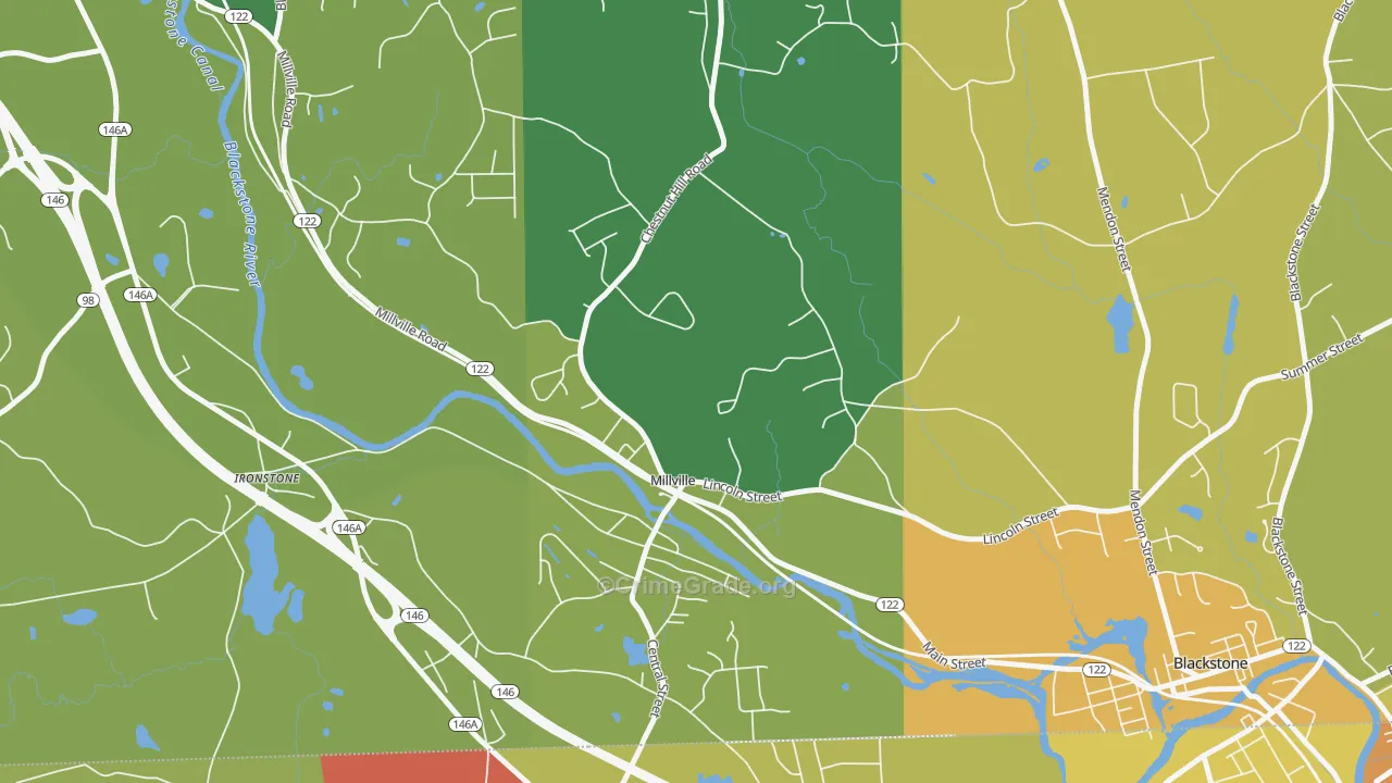 01529, MA Map of Theft Rates