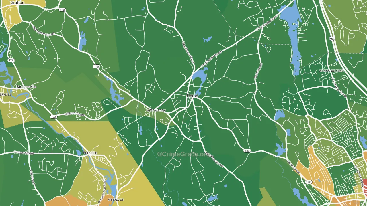 01568, MA Map of Theft Rates