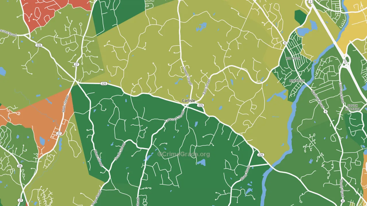 01741, MA Map of Theft Rates