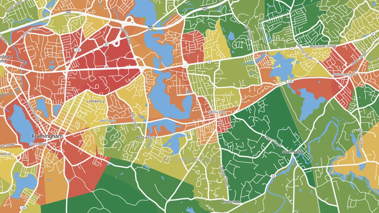 01760, MA Map of Theft Rates