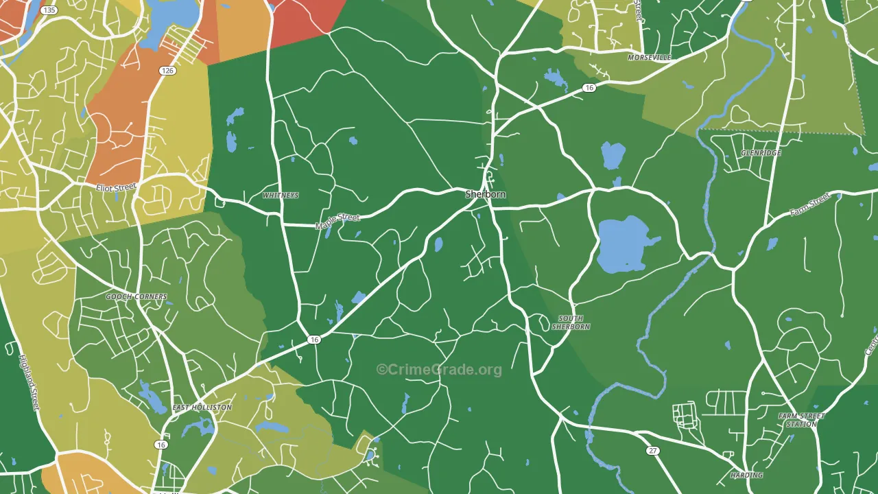 01770, MA Map of Theft Rates
