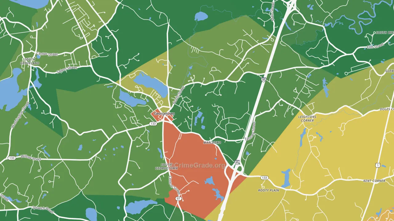 01833, MA Map of Theft Rates