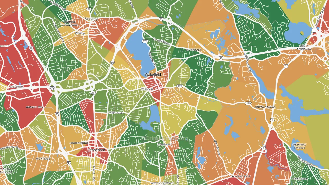 01880, MA Map of Theft Rates