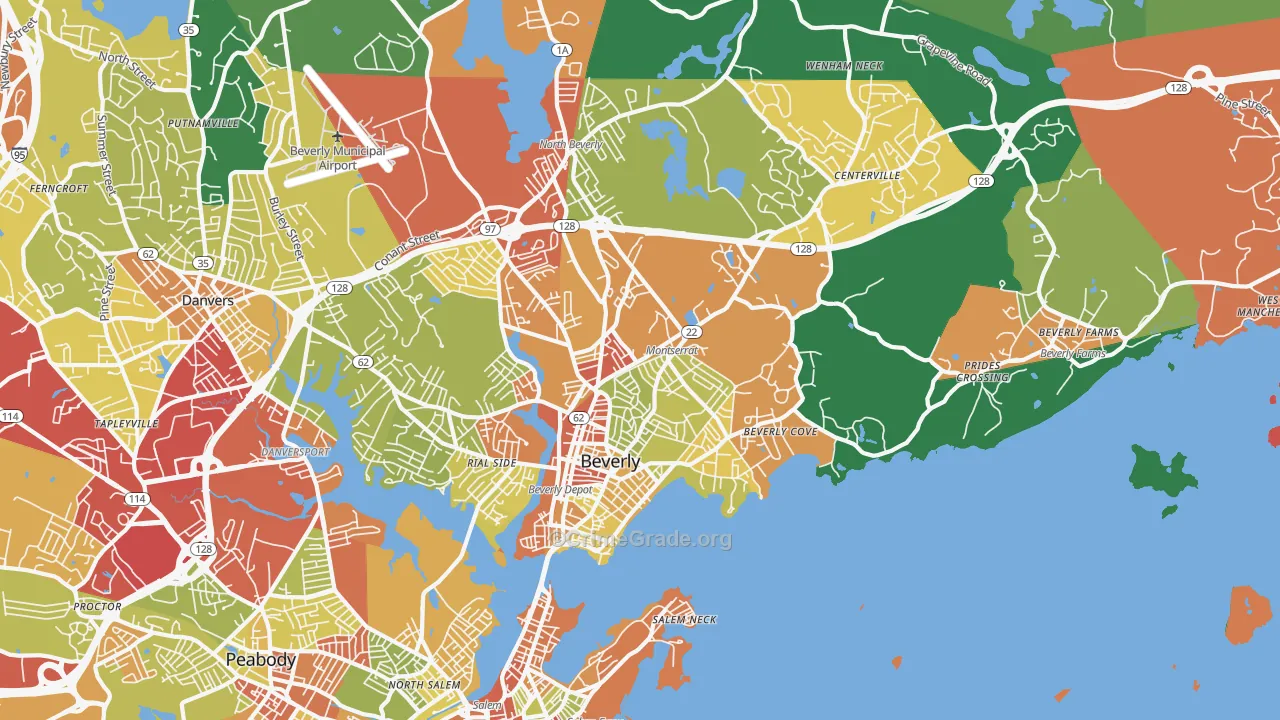 01915, MA Map of Theft Rates