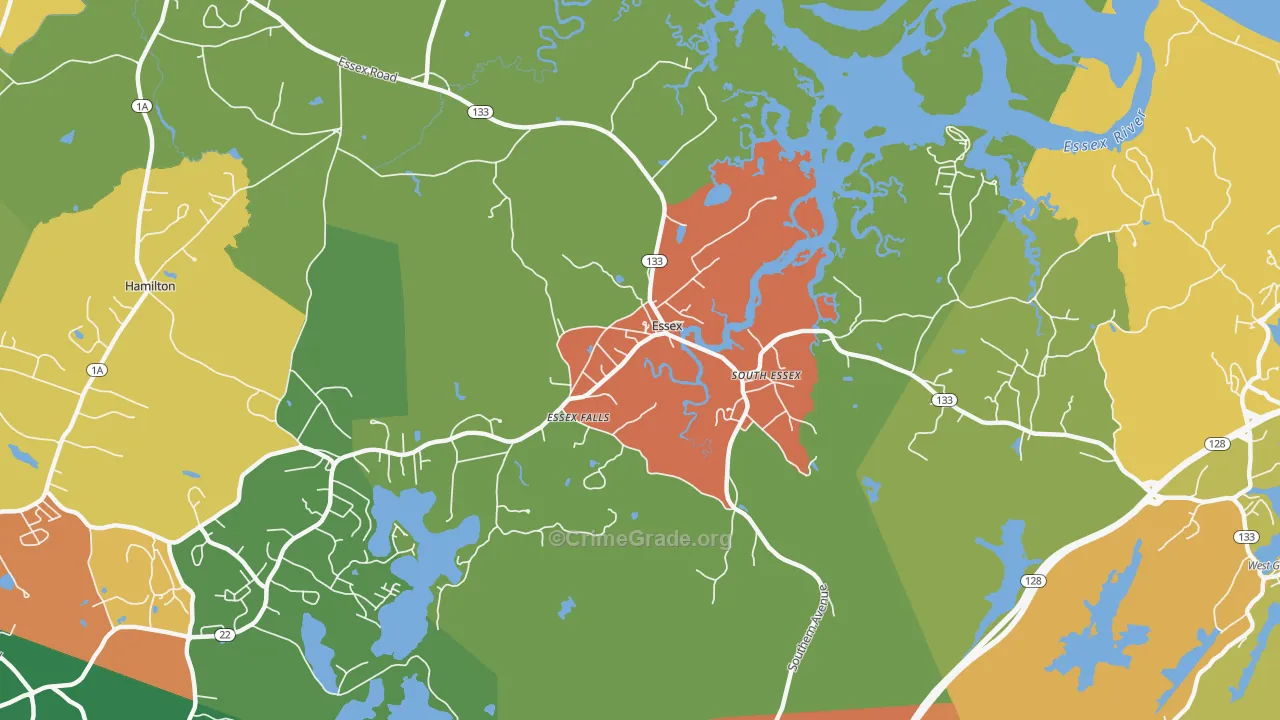 01929, MA Map of Theft Rates