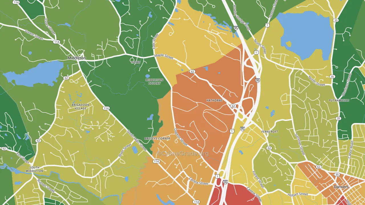 01937, MA Map of Theft Rates