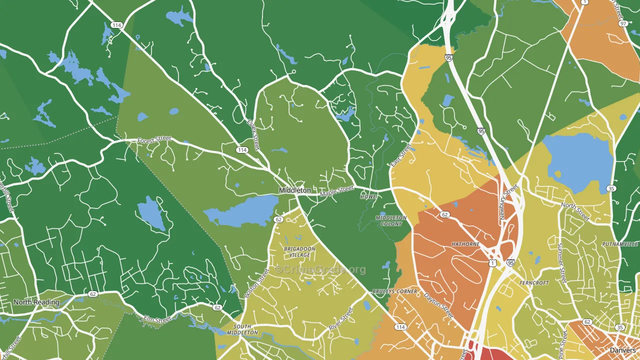 01949, MA Map of Theft Rates