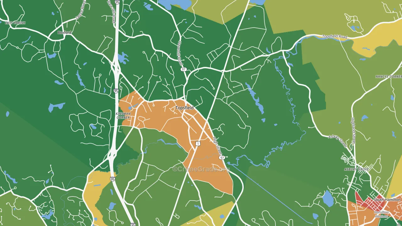 01983, MA Map of Theft Rates