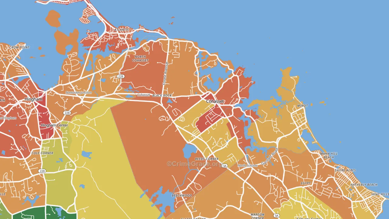 02025, MA Map of Theft Rates