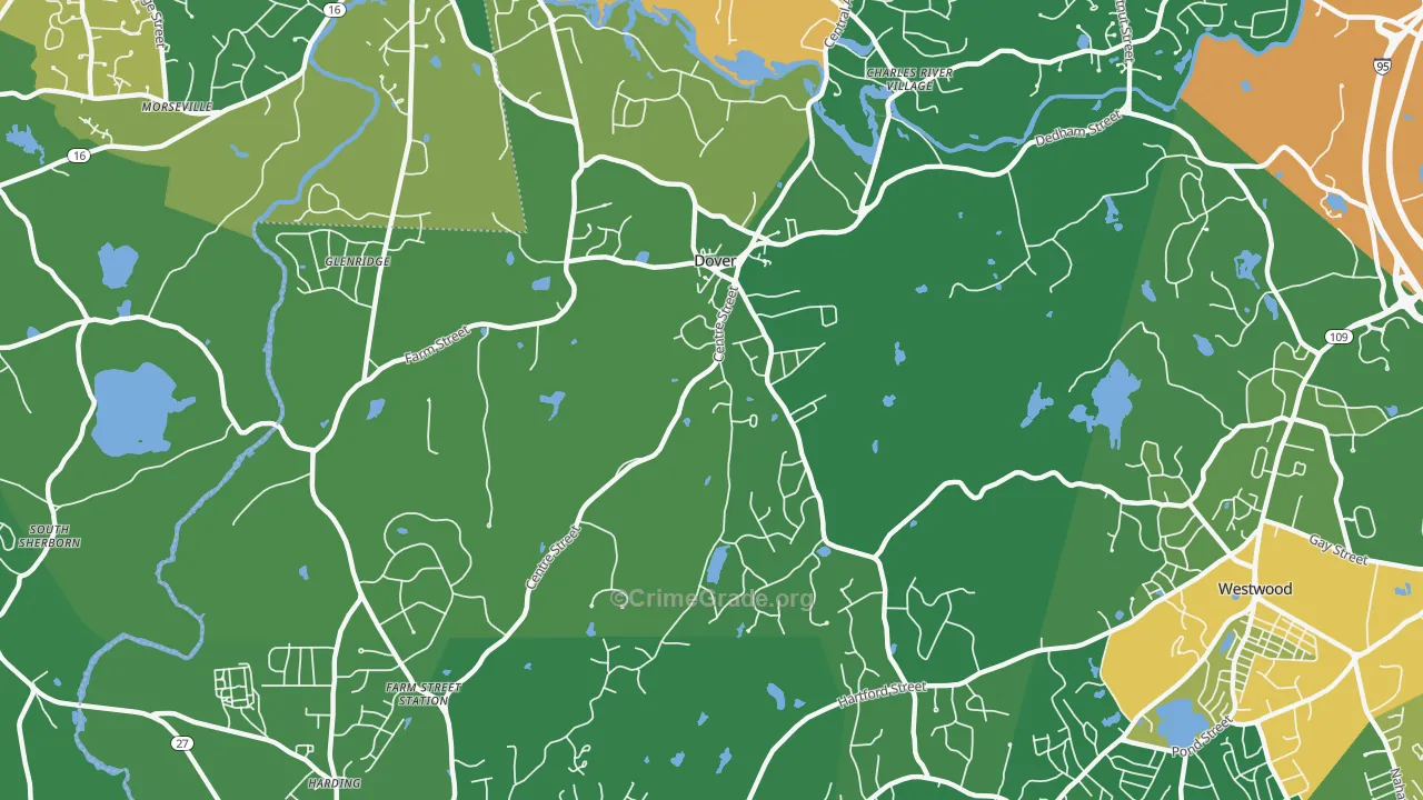 02030, MA Map of Theft Rates