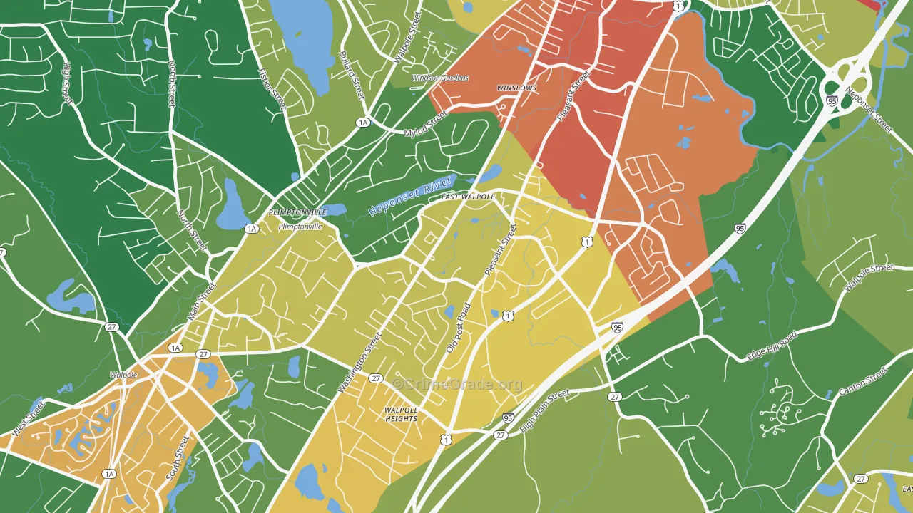 02032, MA Map of Theft Rates