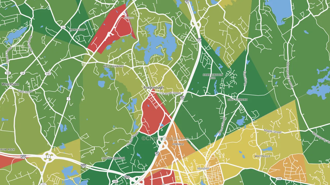 02035, MA Map of Theft Rates
