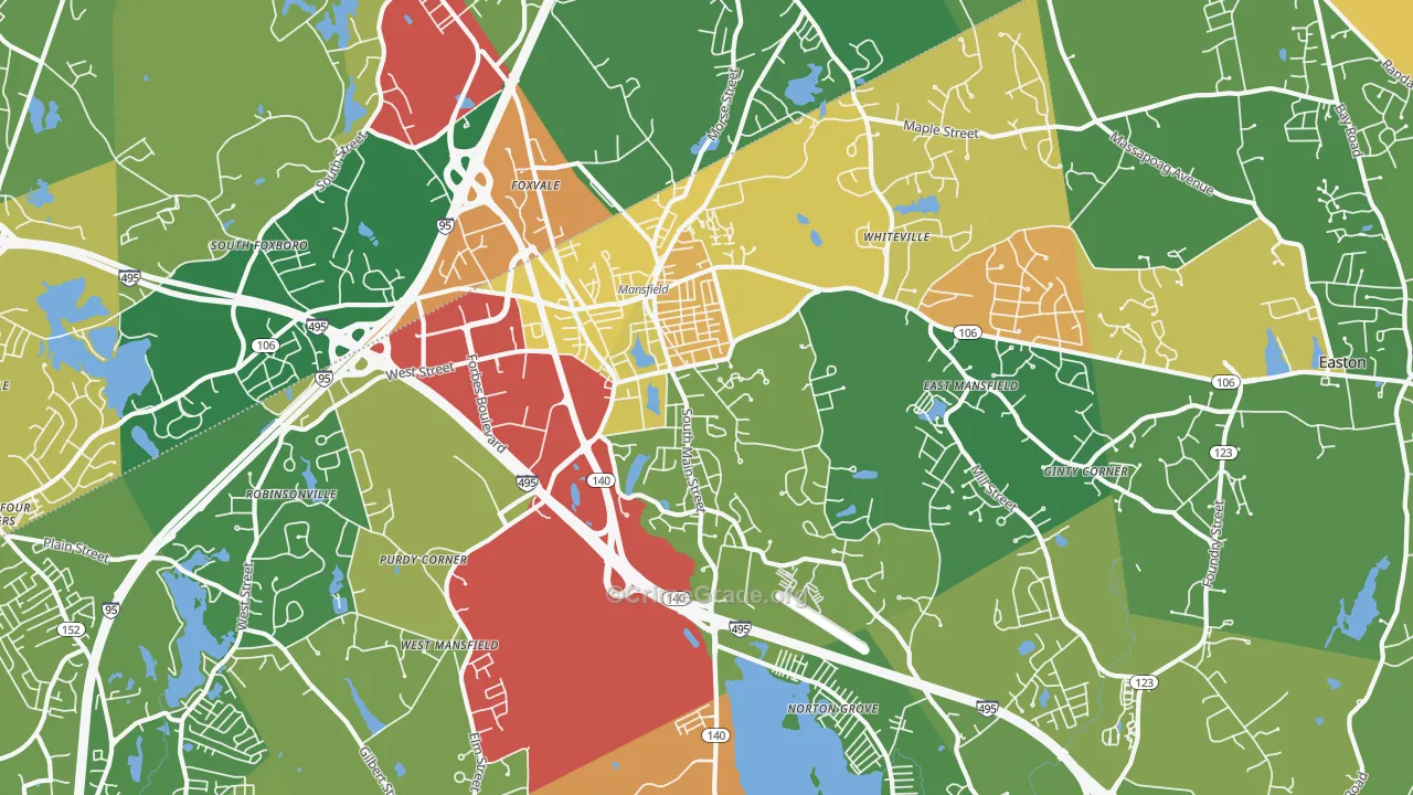 02048, MA Map of Theft Rates