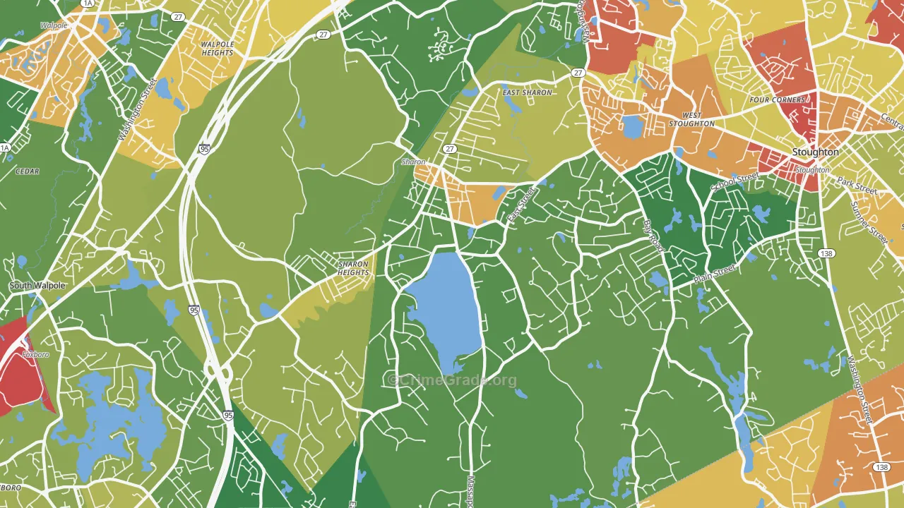 02067, MA Map of Theft Rates