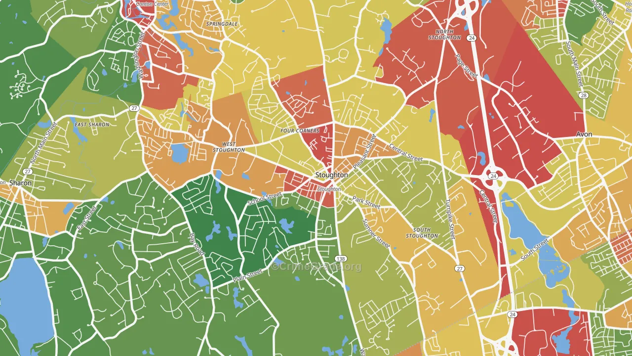 02072, MA Map of Theft Rates