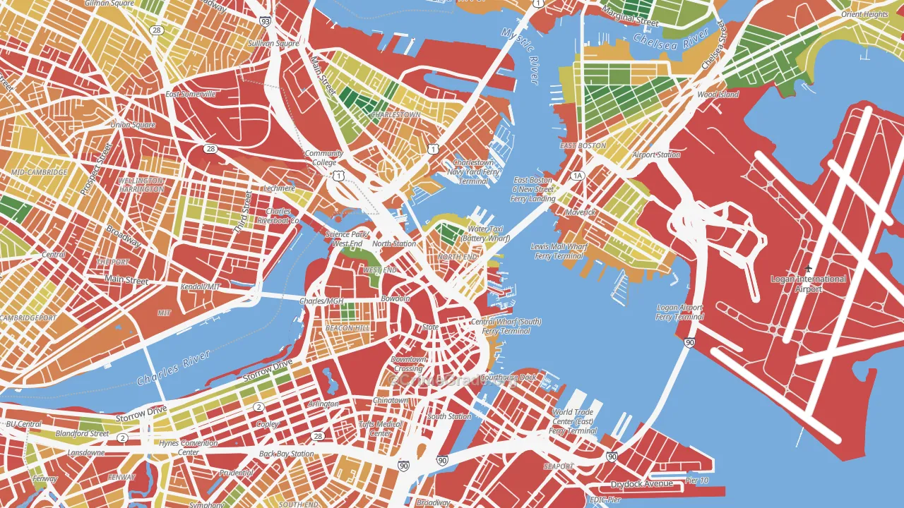 02113, MA Map of Theft Rates