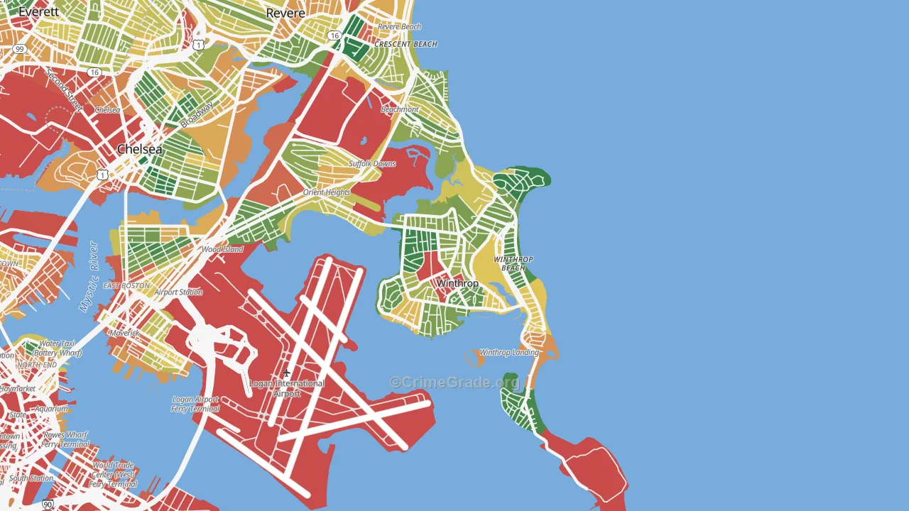 02152, MA Map of Theft Rates