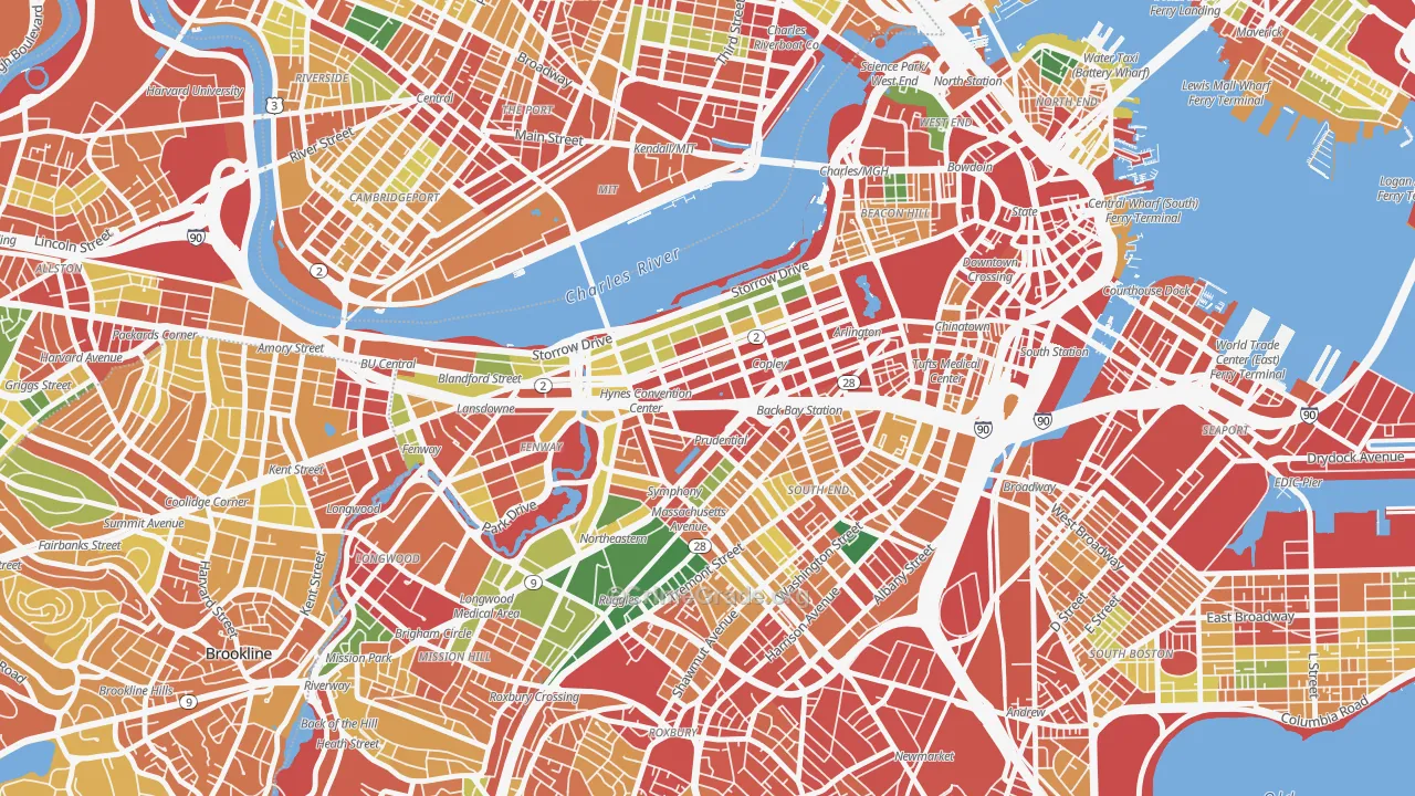 02199, MA Map of Theft Rates