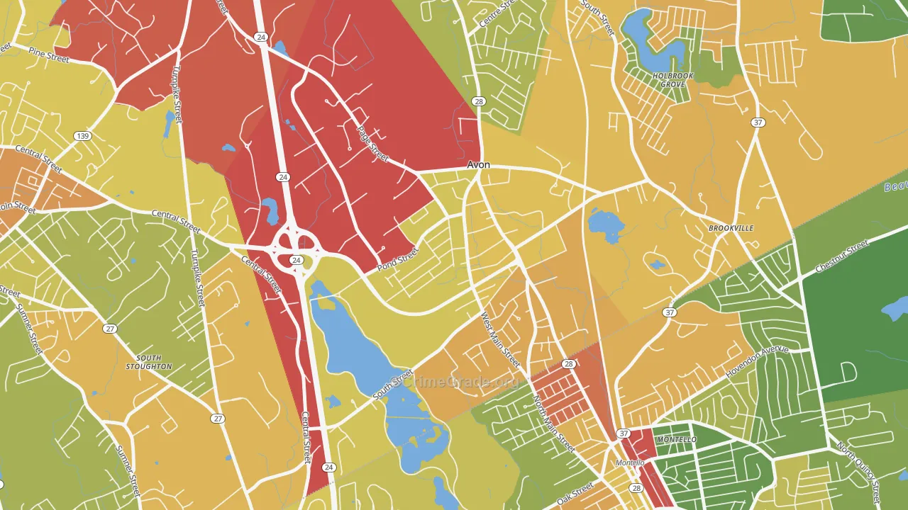 02322, MA Map of Theft Rates