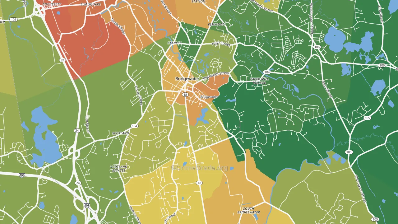 02324, MA Map of Theft Rates