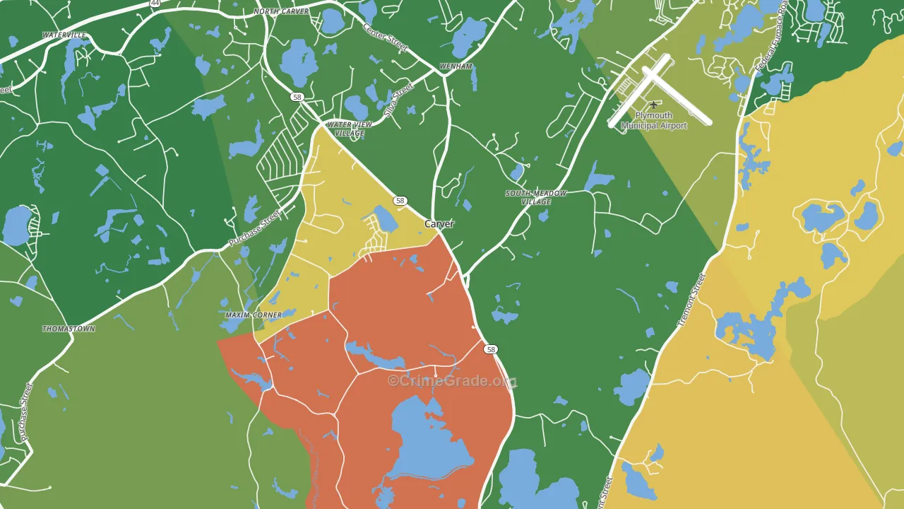 02330, MA Map of Theft Rates